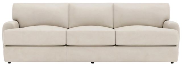 Bernhardt Cameron Bernhardt Living Beige Leather Sofa-1