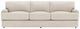 Bernhardt Cameron Bernhardt Living Beige Leather Sofa-1
