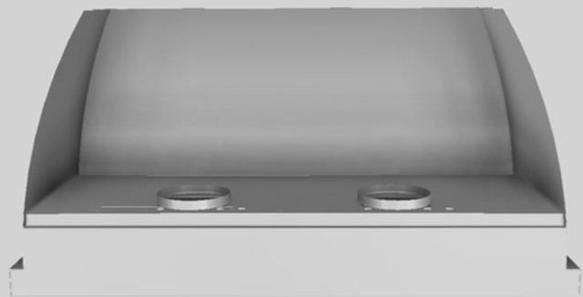 Vent-A-Hood® Designer Series 60" Stainless Steel Wall Mounted Range Hood-3