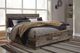 Benchcraft® Derekson Multi Gray Queen Panel Bed with 2 Side Storage-1