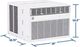GE® 10,000 BTU's White Window Mount Air Conditioner-2