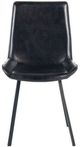Nest Home Collections Gabriel Black/Gray Dining Chair-2