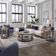 Liberty Furniture Harlow 3-Piece Sandstone/Satin Nickel Occasional Table Set-1