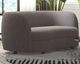 Furniture of America® Versoix Charcoal Gray Loveseat-1