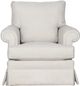 Fairfield® Customizable Haven Reserve Welted Panel Arm Swivel Glider-1
