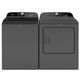 Whirlpool® Volcano Black Top Load Washer & Gas Dryer Laundry Pair-0