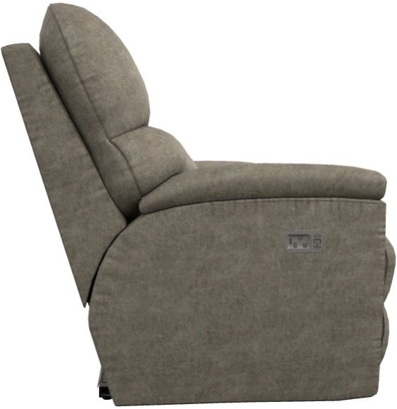 La-Z-Boy® Trouper Sable Power Reclining Loveseat with Headrest and Lumbar-2