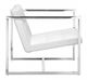 Zuo® Carbon White Chair-2