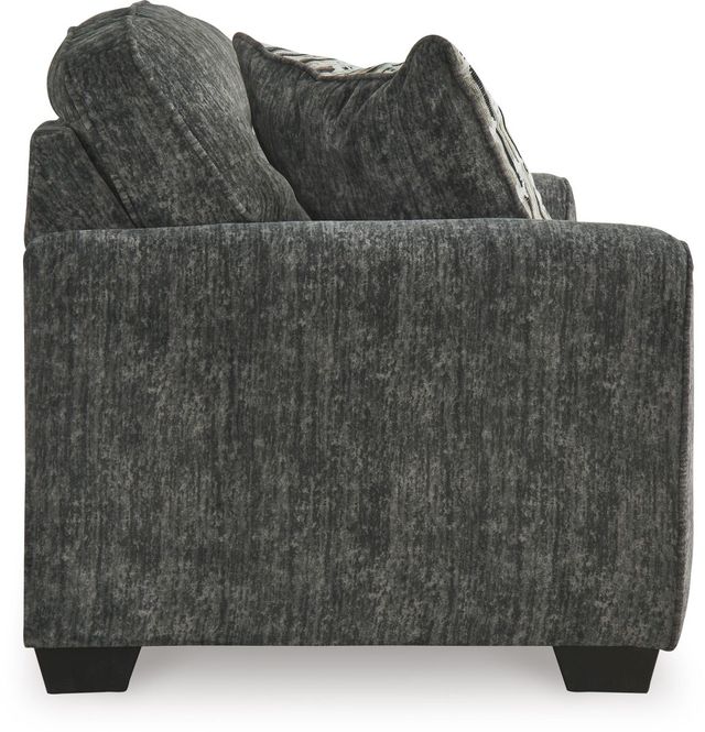 Signature Design by Ashley® Lonoke Gunmetal Loveseat-2