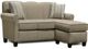 England Furniture Customizable Angie Floating Ottoman Chaise-4