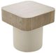 VIG Furniture Modrest Teller Brown/Cream End Table-0