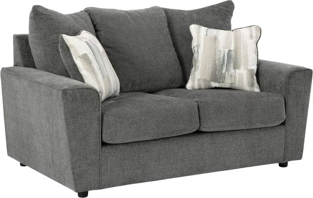 Signature Design by Ashley® Stairatt 2-Piece Gravel Sofa and Loveseat-2