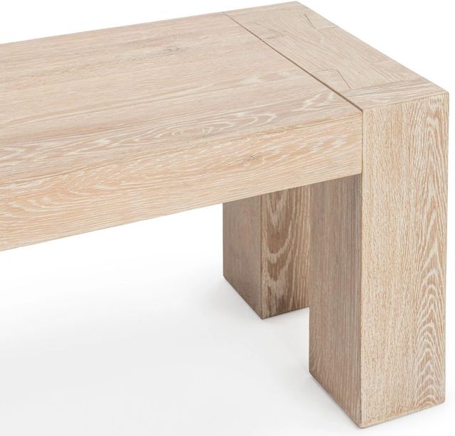 Classic Home Bristol Aged Cream Bench-4