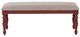 Powell® Trimble Gray/Red Bench-2