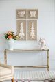 A & B Home 2-Piece Washed White Wall Art Set-2