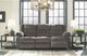 Signature Design by Ashley® Tulen Gray Reclining Sofa-1