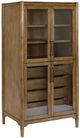 Martin Furniture Lachlan Warm Sienna Dining Display Cabinet-0