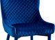 TOV Furniture Draco Navy Velvet Chair-4