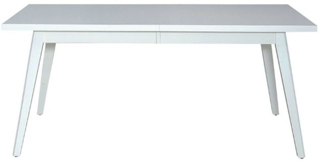 Liberty Furniture Capeside Cottage Porcelain White Rectangular Leg Table-2