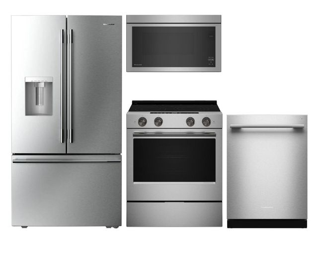 KitchenAid® 4 Piece Stainless Steel Kitchen Package-0