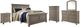 Signature Design by Ashley® Lettner 5-Piece Light Gray California King Panel Bed Set-0