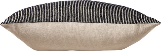 Signature Design by Ashley® Edelmont Black/Linen Pillow-1