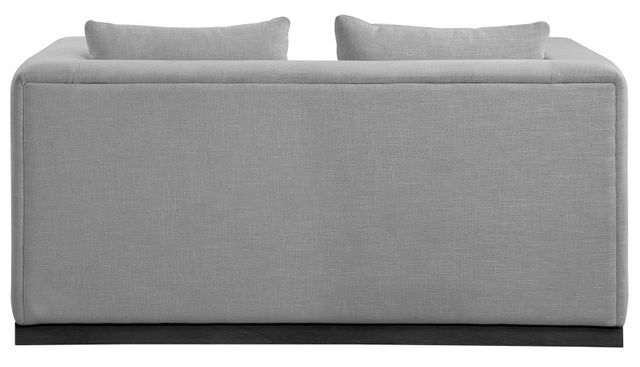 Meridian Furniture Alfie Grey Linen Textured Loveseat-3
