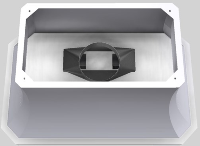 Vent-A-Hood® Designer Series 48" White Island Range Hood-1