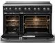 Viking® 5 Series 48" Onyx Pro Style Induction Range with Polished Chrome Trim-1
