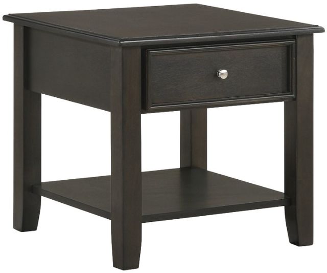 New Classic® Home Furnishings Evander Espresso End Table-0