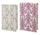 A & B Home 4-Piece Gray/Pink/White Book Box Set-1