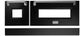 ZLINE 48" Black Matte Range Door-0