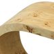 Harp & Finial® Bellamy Natural Burl Wood Console Table-2