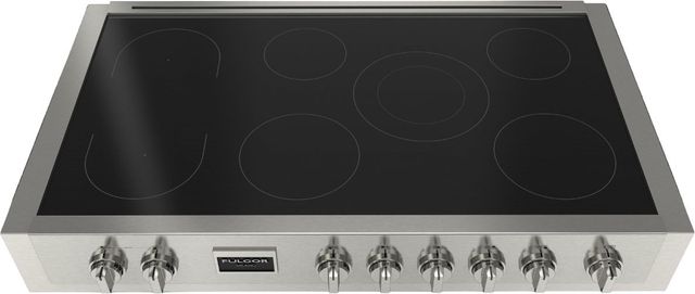 Fulgor Milano Sofia 48" Stainless Steel Pro Induction Rangetop-3