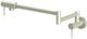 ZLINE Gemini Brushed Nickel Wall-Mounted Pot Filler-0