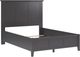 Modus Furniture Grace Raven Black California King Panel Bed-2