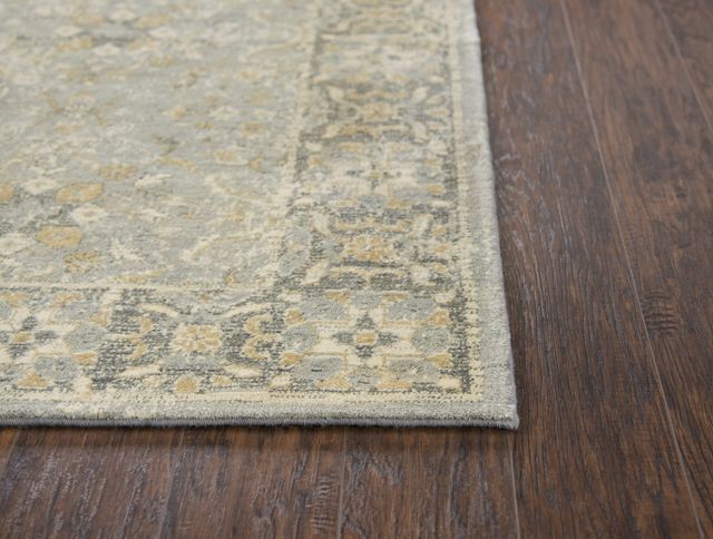 Rizzy Home Gossamer Gray 2'6" x 10' Runner Rug-1
