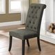 Furniture of America® Sania 9-Piece Antique Black/Gray Dining Table Set-1
