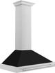 ZLINE 36" Black Matte Wall Mounted Range Hood-2