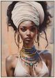 Classy Living Captivating Majestic Muse in Ivory Wall Art-0