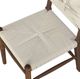 Harp & Finial® Amiel 2-Piece Cream/Walnut Dining Chair Set-3