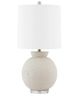 Forty West Mae White Table Lamp-0