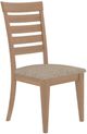Canadel Gourmet 9208 Pecan Washed Upholstered Dining Side Chair-0