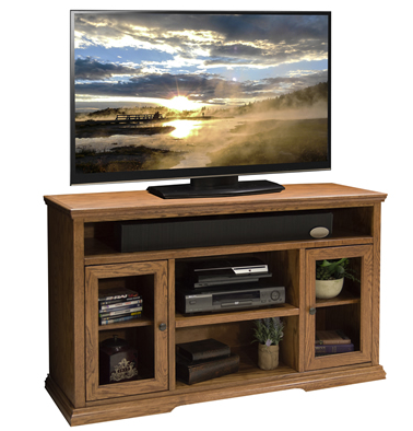 Legends Home Colonial Place 54" Tall TV Cart-0