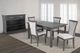 New Classic® Home Furnishings Flair 2-Piece Gray Dining Chair Set -1