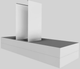 Vent-A-Hood® 54" White Contemporary Wall Mounted Range Hood-4