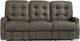 Flexsteel® Devon Fabric Reclining Sofa without Naihead Trim-0