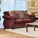 Furniture of America® Tabitha Wine Loveseat-0