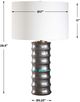 Uttermost® Corvair Dark Bronze Table Lamp-3