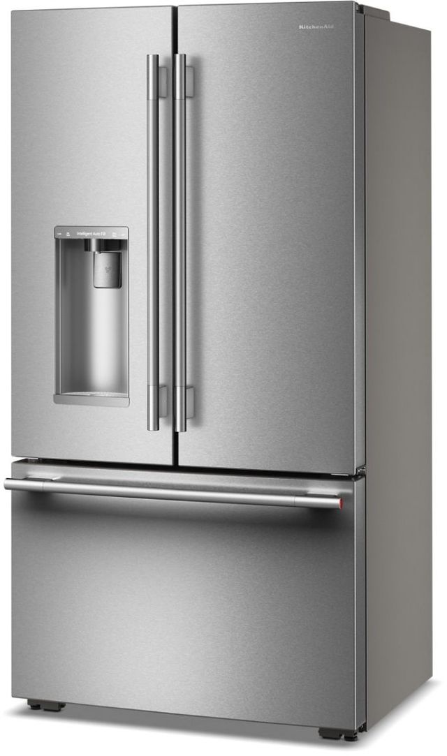 KitchenAid® 36" 23.1 Cu. Ft. PrintShield™ Stainless Steel Counter Depth French Door Refrigerator with Intelligent Auto Fill-3